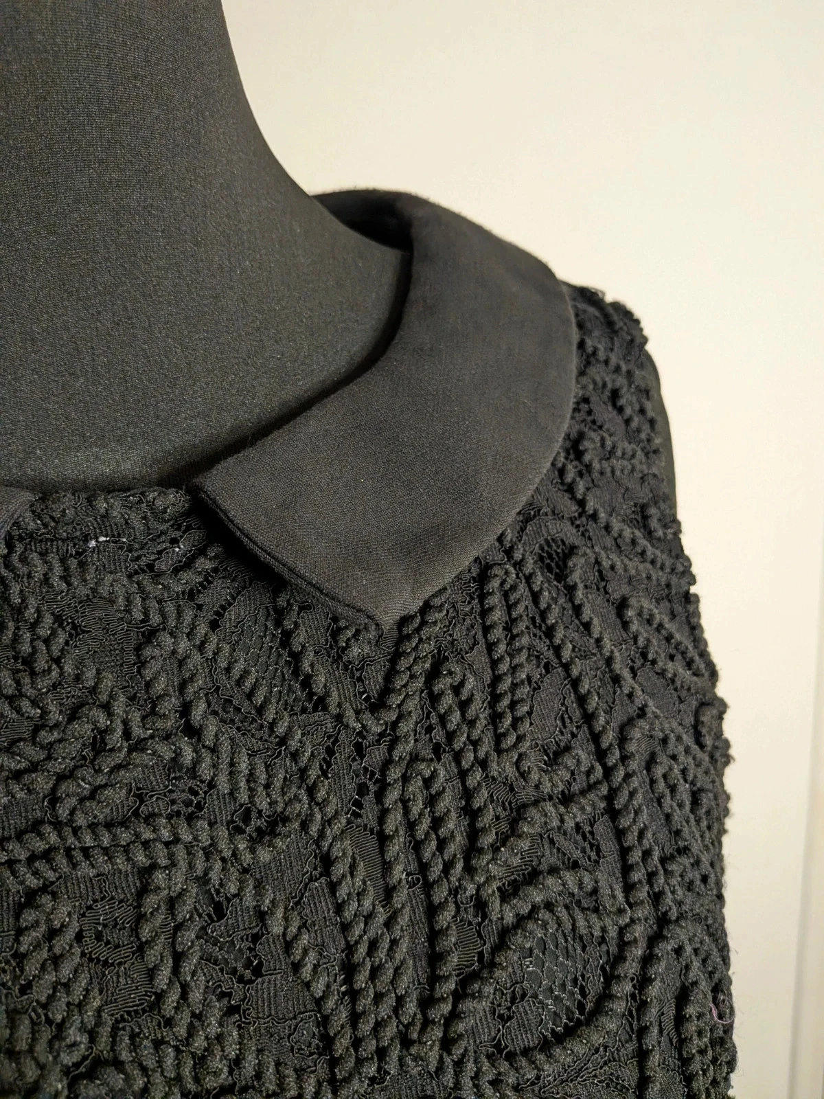 Robe motif cordelettes – photo 3